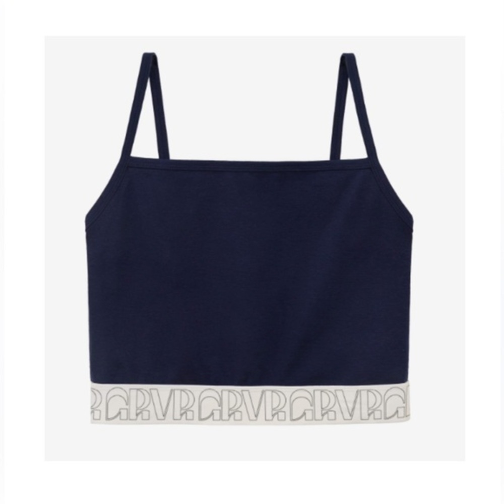 Grove Black & White Crop Top